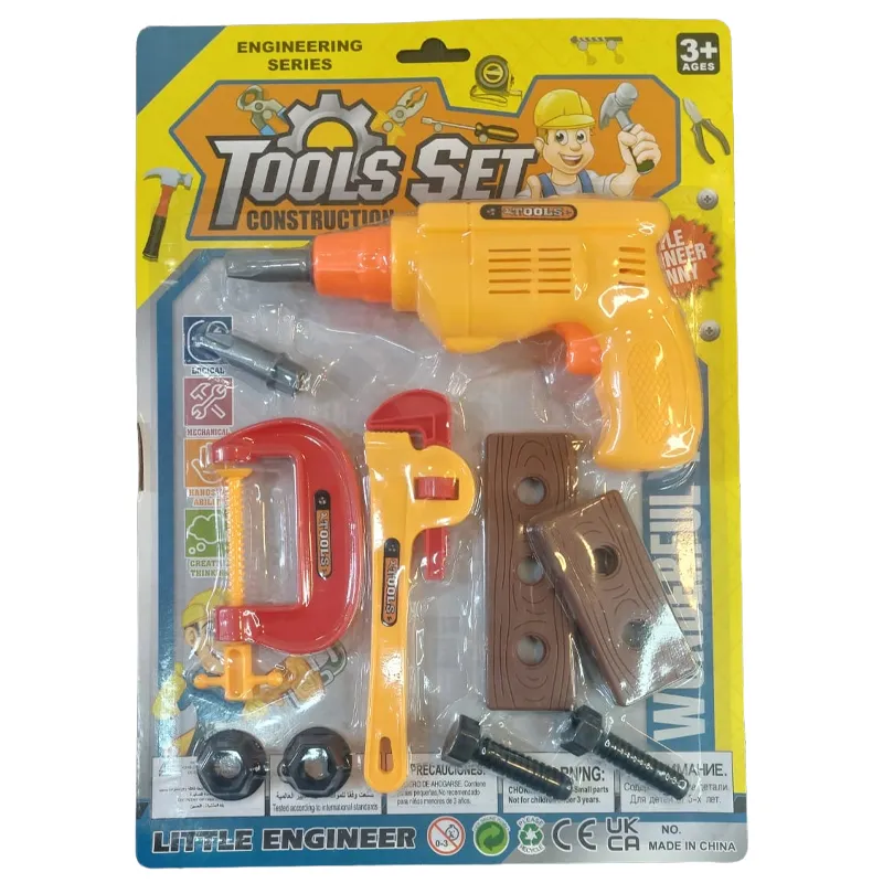 Tools Set Construction Pack of 10 Pcs for Kids 3 +